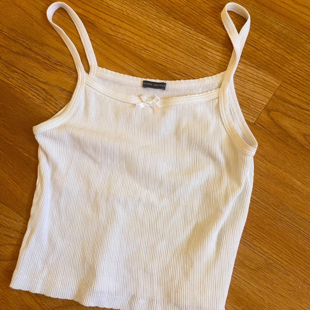 White Brandy tank.